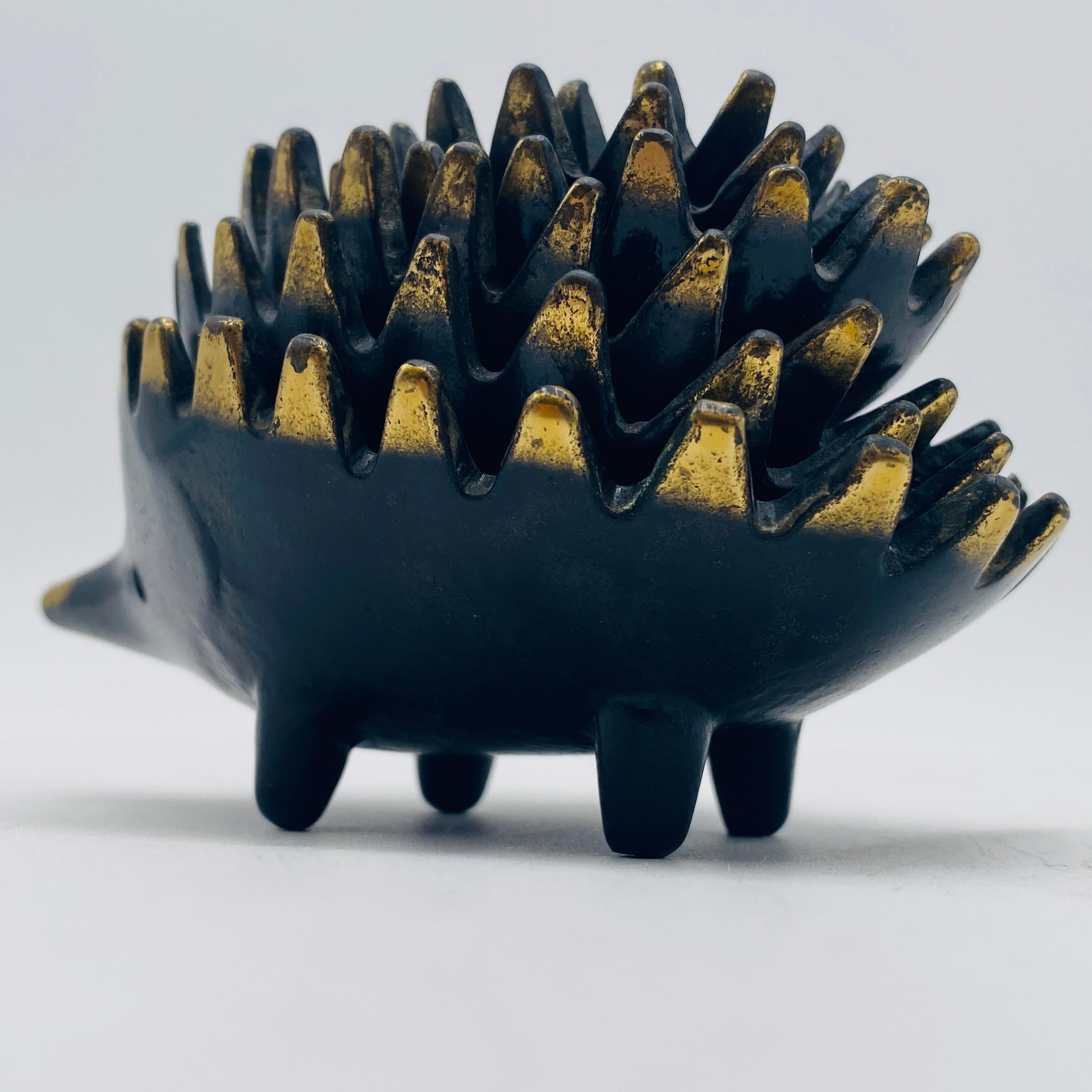 Cendriers empilables en laiton Walter Bosse, Herta Baller, Autriche, années 1950 en vente 5