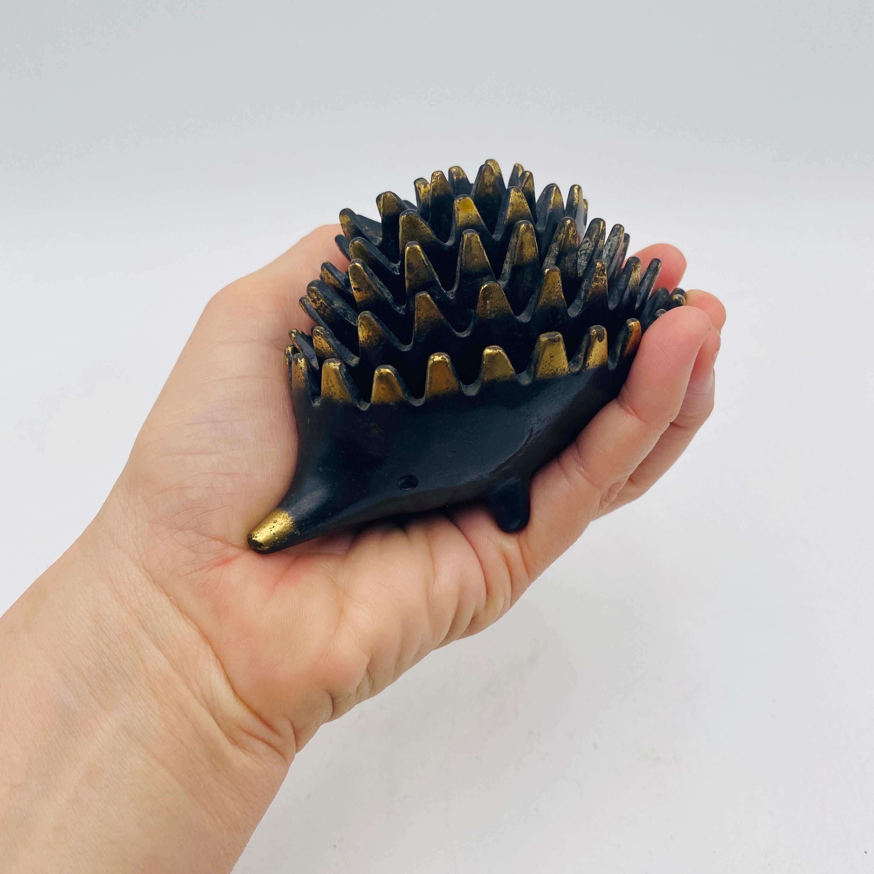 Laiton Cendriers empilables en laiton Walter Bosse, Herta Baller, Autriche, années 1950 en vente