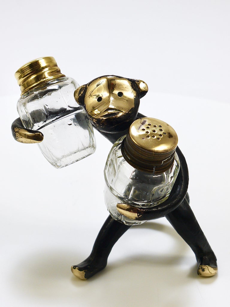 Walter Bosse Monkey Salt and Pepper Shakers Set, Herta Baller