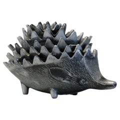 Walter Bosse Set of 6 Hedgehog Sculptures for Hertha Baller, circa 1950s