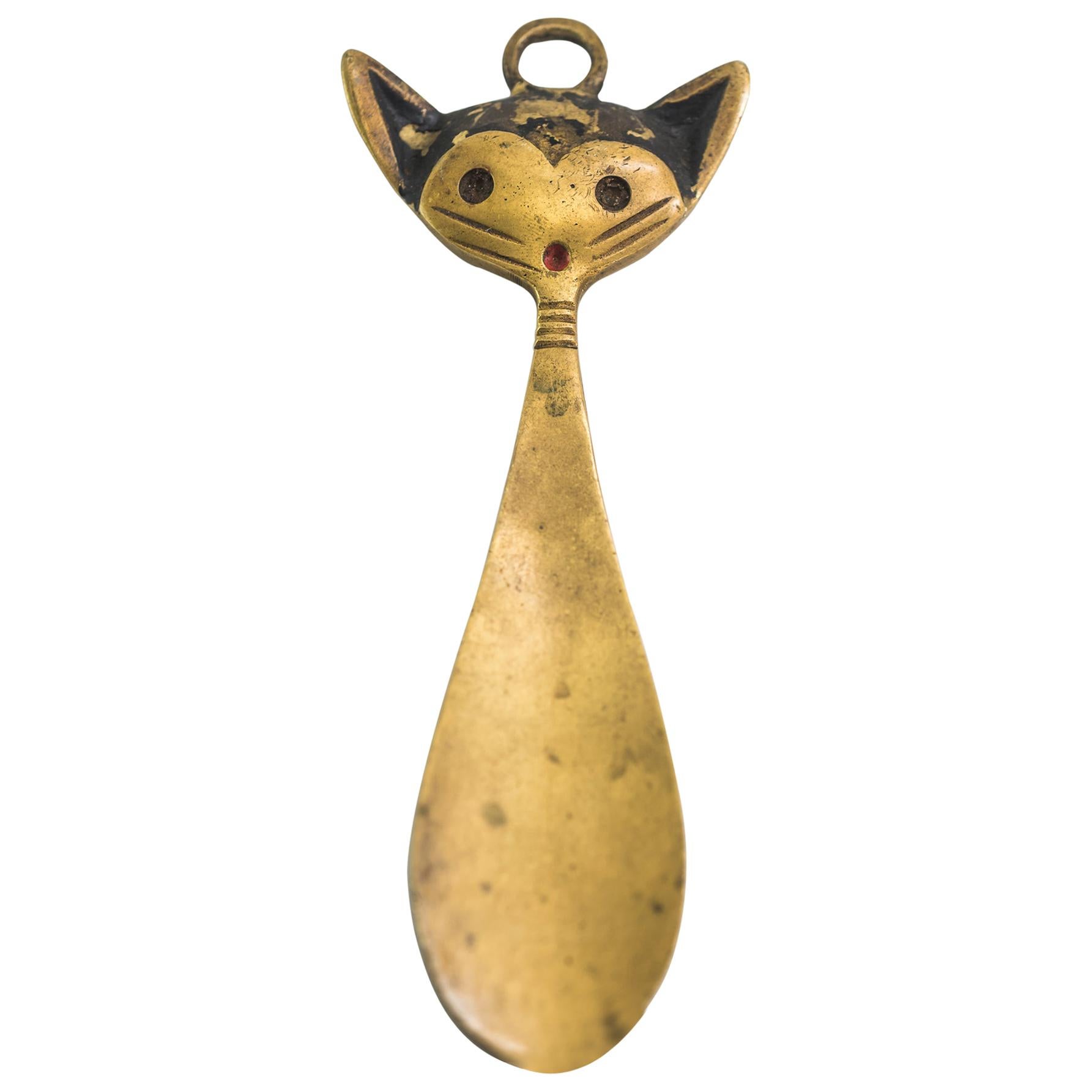 Walter Bosse Shoehorn Shows a Cat, circa 1950s For Sale