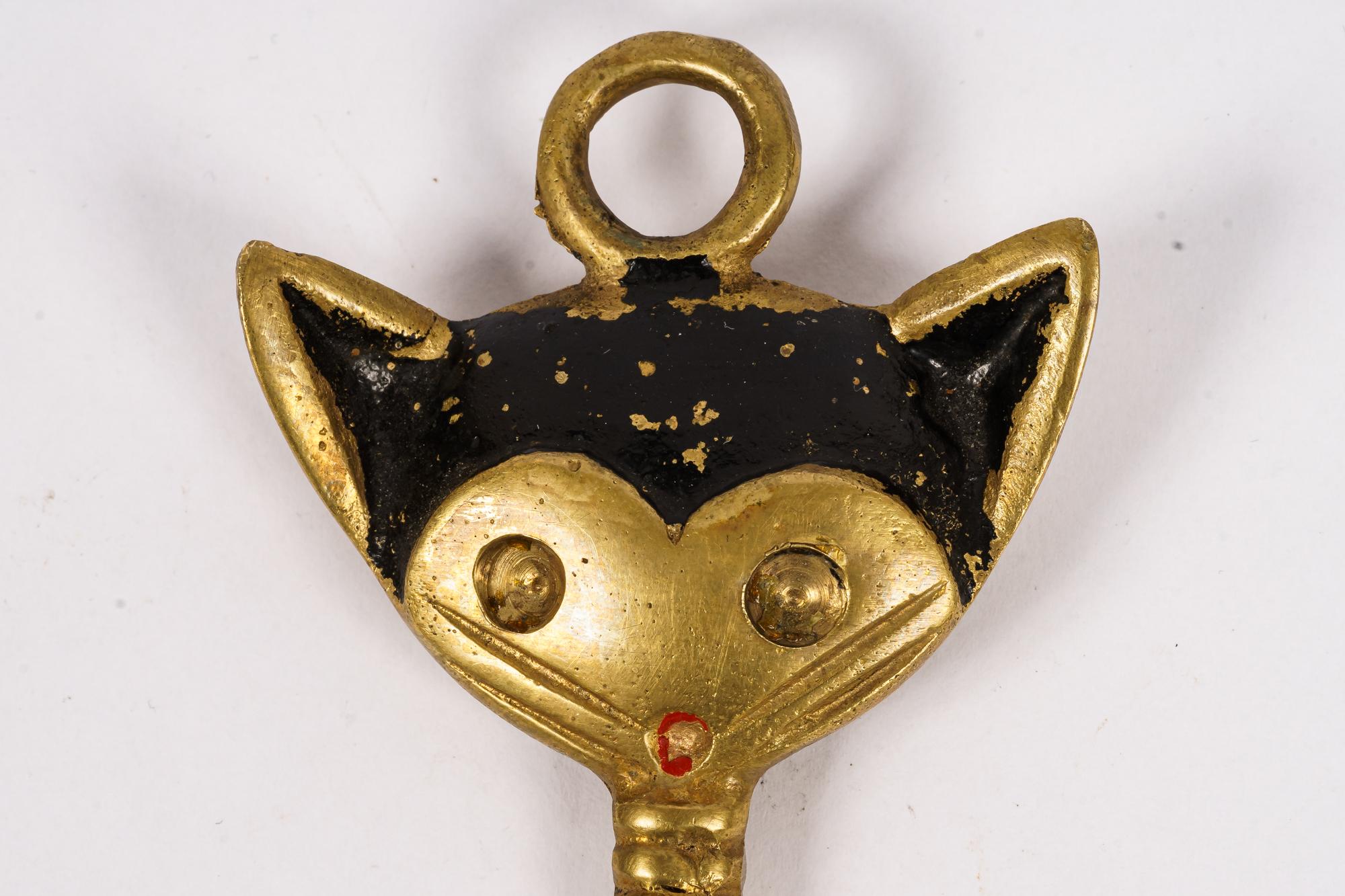 Mid-Century moderno Il calzascarpe Walter Bosse mostra un gatto, circa anni '50 in vendita