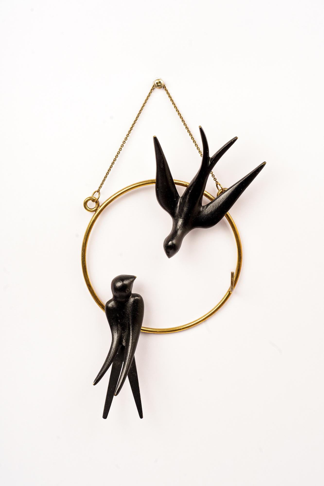 Walter bosse swallow birds key holder around 1950s
The key is not included ( only for the photoshooting ).