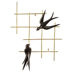Walter Bosse portachiavi a forma di uccelli rondine, 1950 ca.
