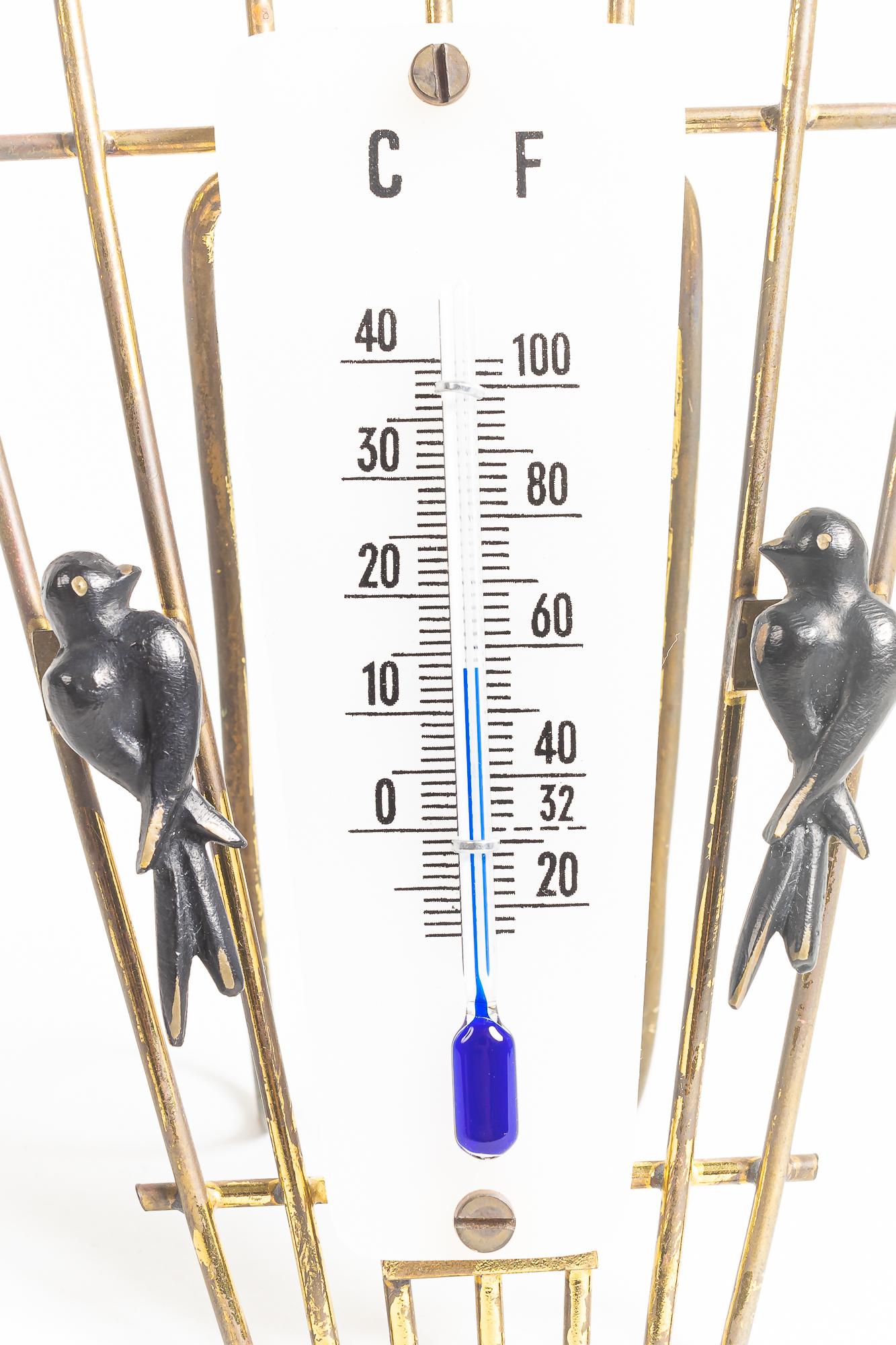 Thermometer von Walter Bosse, 1950er Jahre für Tisch Wien um 1950er Jahre im Angebot 2