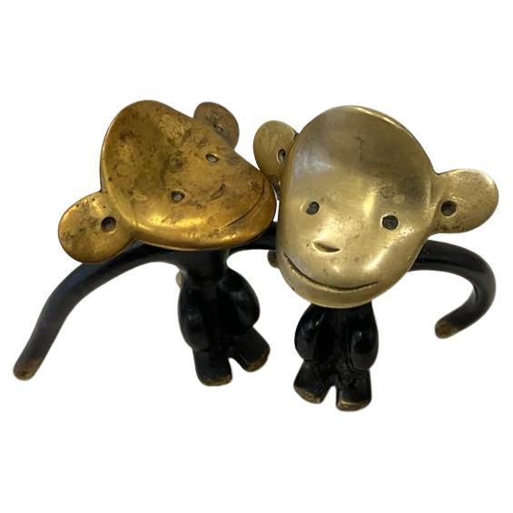 Walter Bosse, two monkey corkscrew 1950s Austria, good original condition.