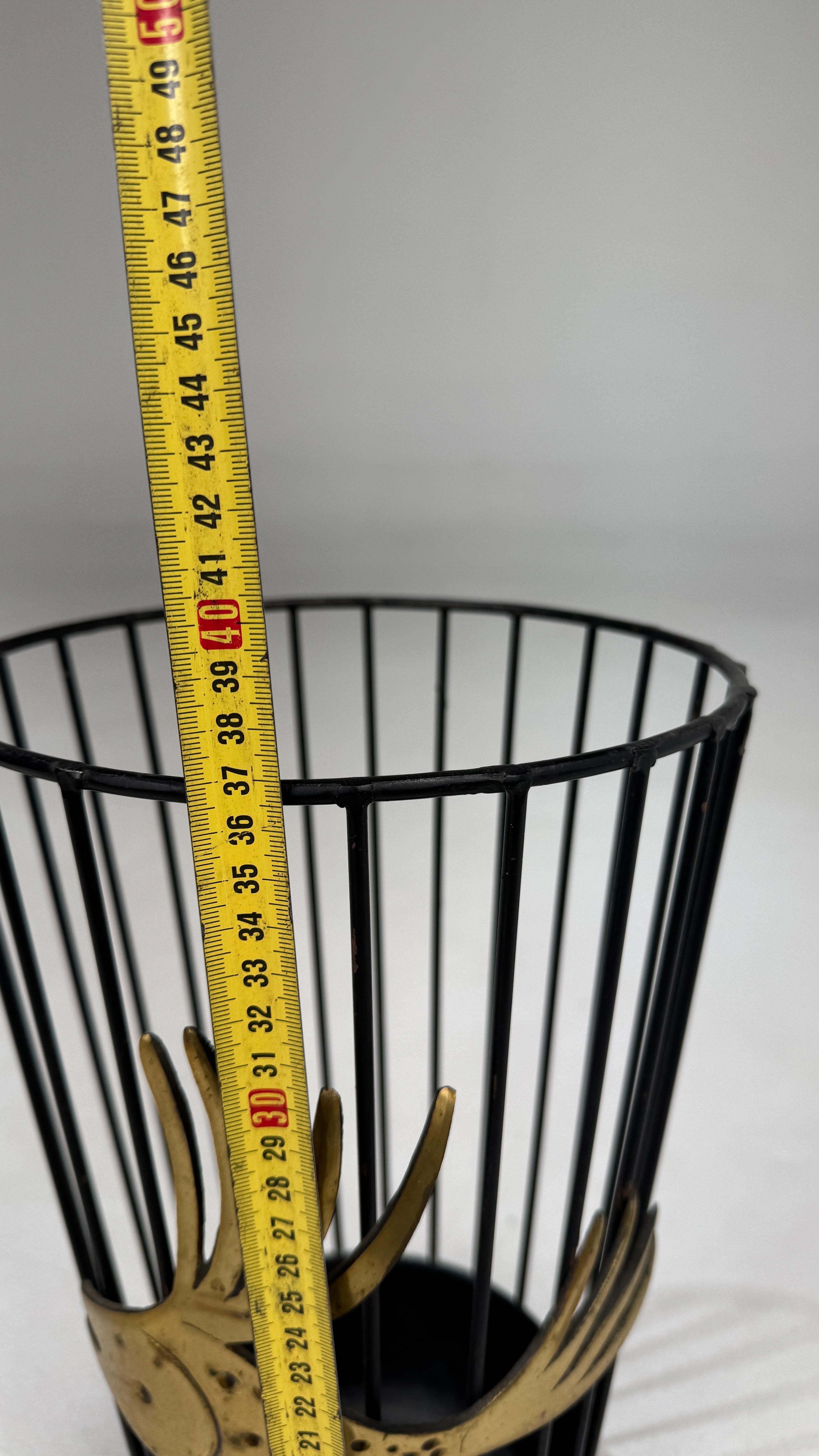Métal Walter Bosse Umbrella Stand en vente