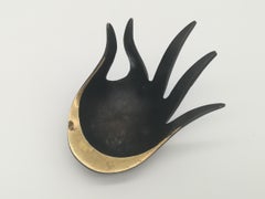Walter Bosse Vintage Brass Hand Ashtray for Herta Baller