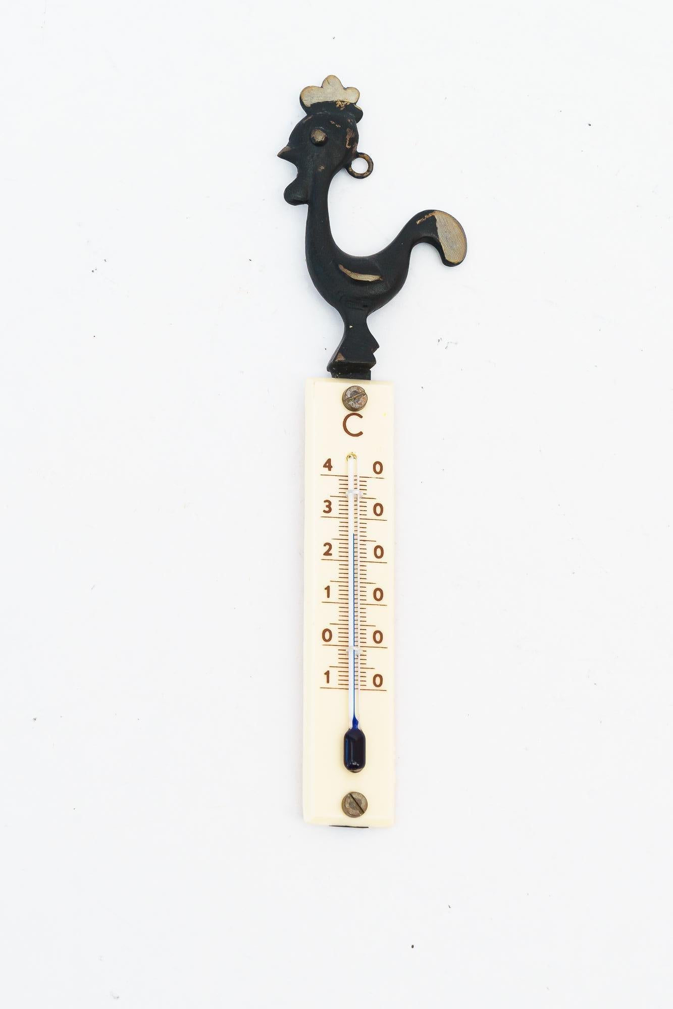 Walter Bosse Wall Thermometer, Vienna around 1950s
Original condition