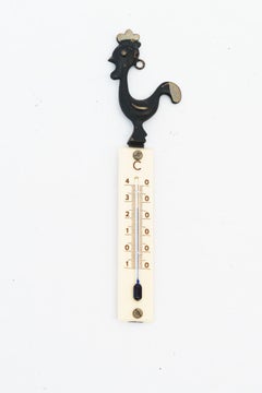 Walter Bosse Wall Thermometer, Vienna around 1950s