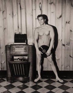 Vintage Untitled (Man and Jukebox)