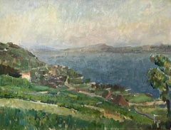 Vintage View of Lake Biel, Bielersee