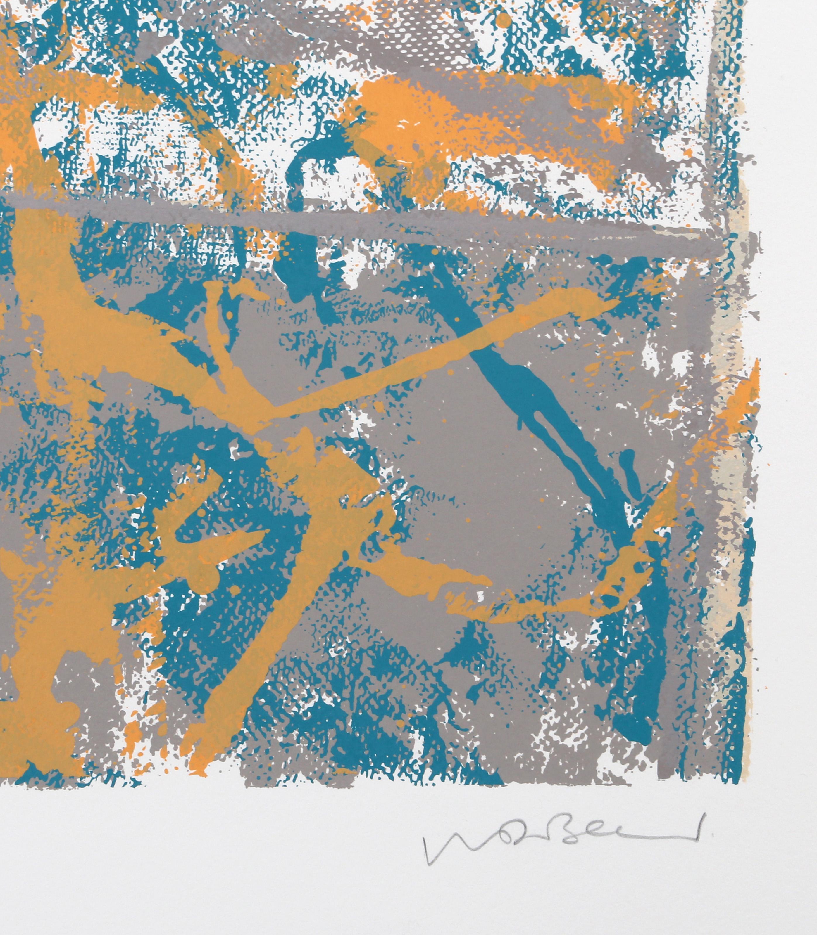 Jacaranda, Abstract Expressionist Screenprint by Walter Darby Bannard For Sale 1