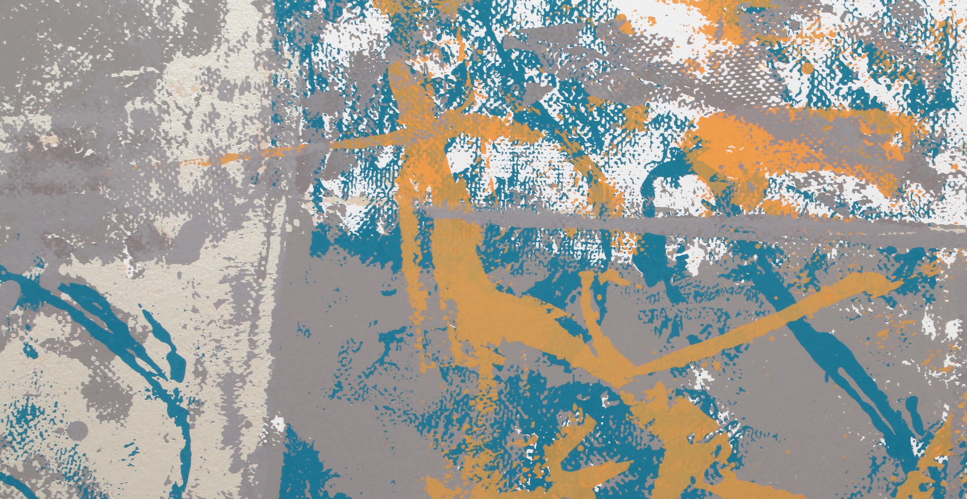 Jacaranda, Abstract Expressionist Screenprint by Walter Darby Bannard For Sale 3