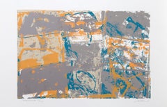 Jacaranda, serigrafia espressionista astratta di Walter Darby Bannard