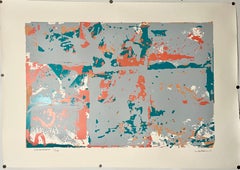 Large Mandragora Abstract Expressionist Screenprint Lithograph Darby Bannard