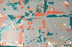 Large Mandragora Abstract Expressionist Screenprint Lithograph Darby Bannard