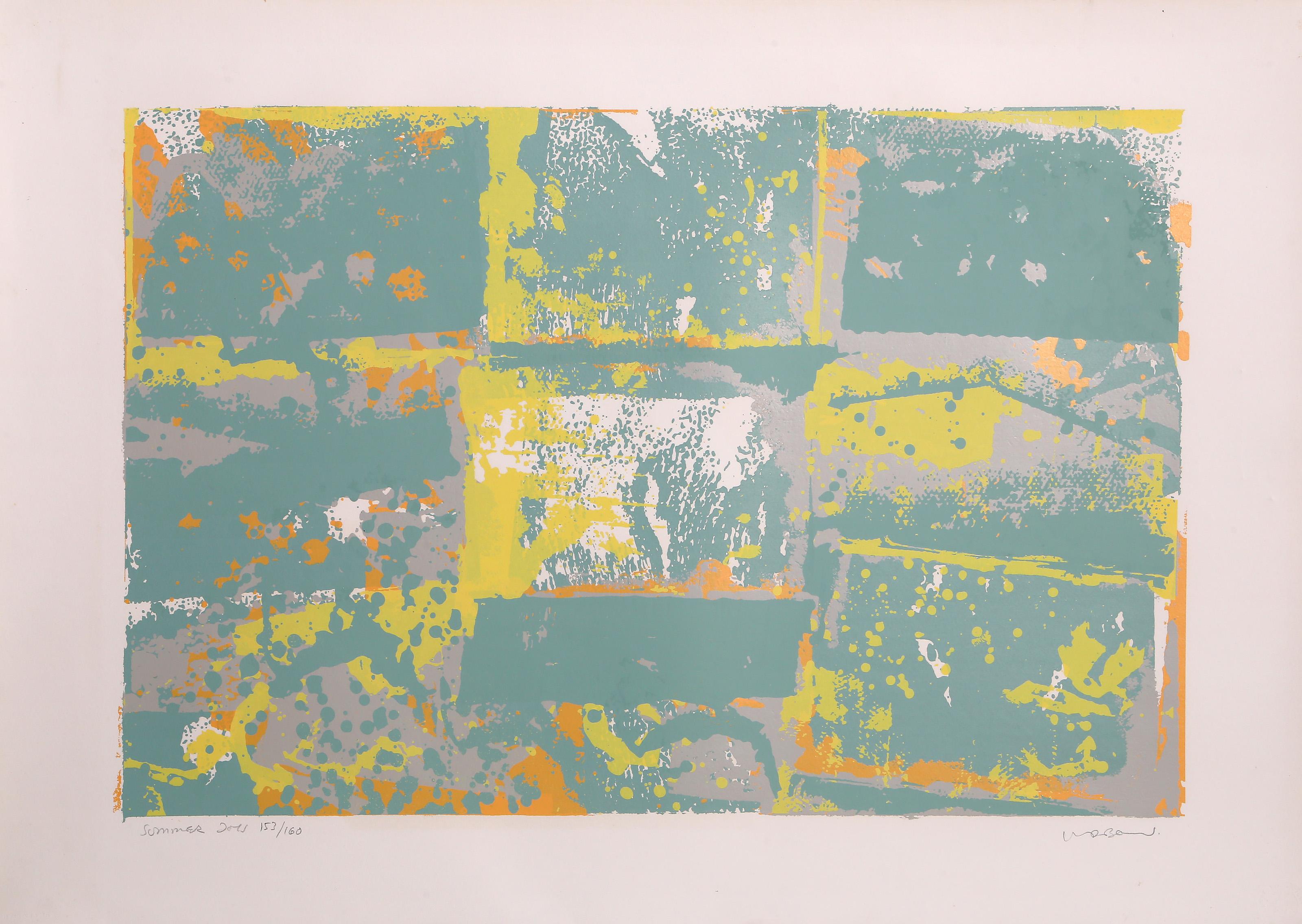 Summer Dot, serigrafia espressionista astratta di Walter Darby Bannard in vendita 1