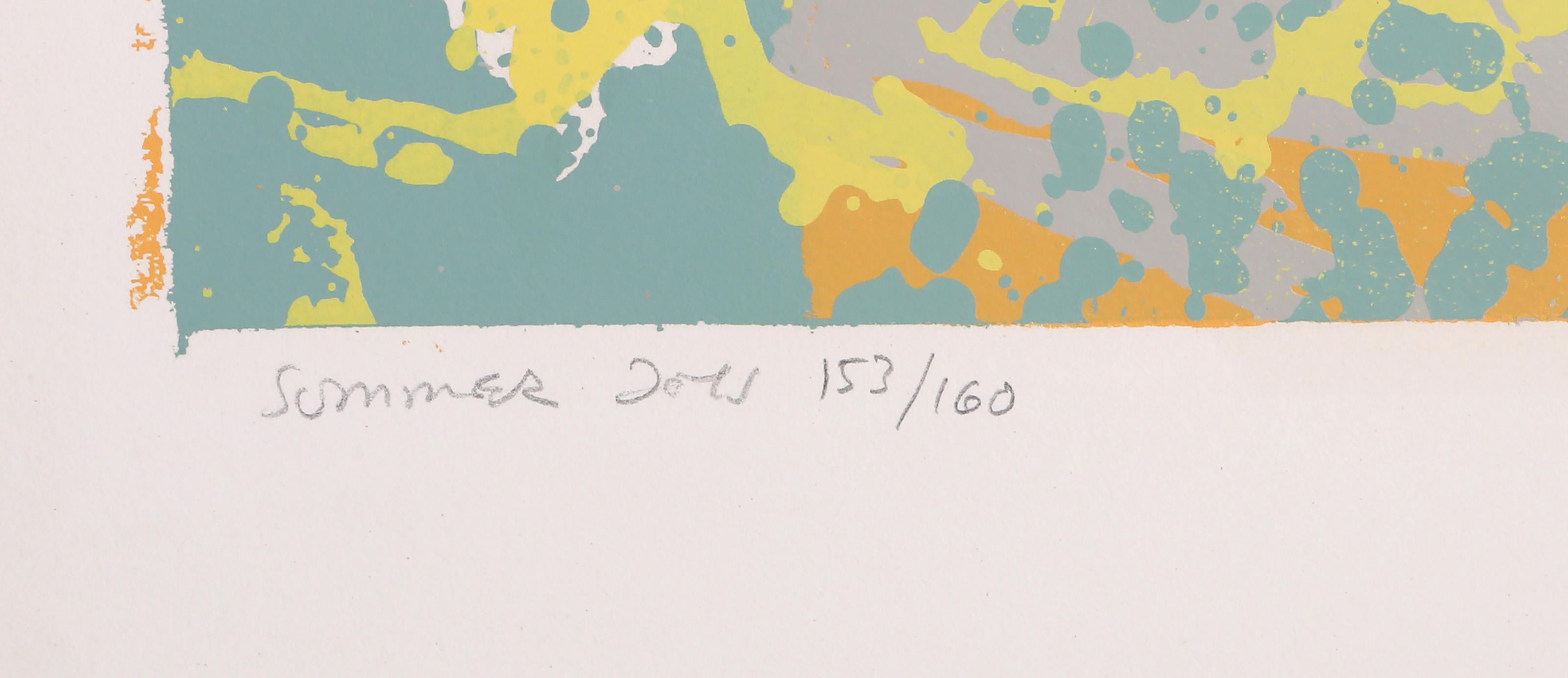 Summer Dot, serigrafia espressionista astratta di Walter Darby Bannard in vendita 3