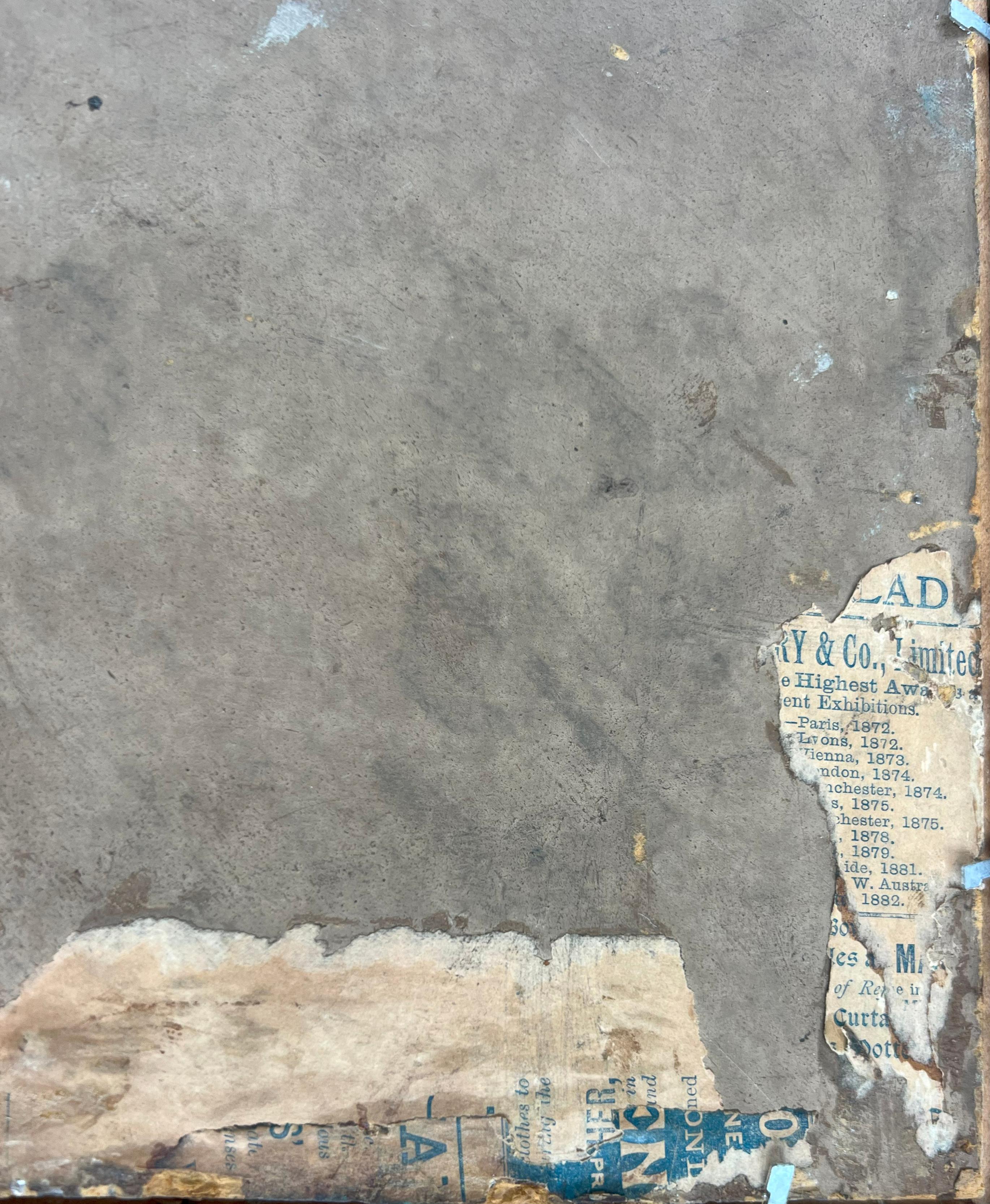Un juego amistoso Día de primavera en Inglaterra Pintura al óleo original Walter Dendy Sadler en venta 8