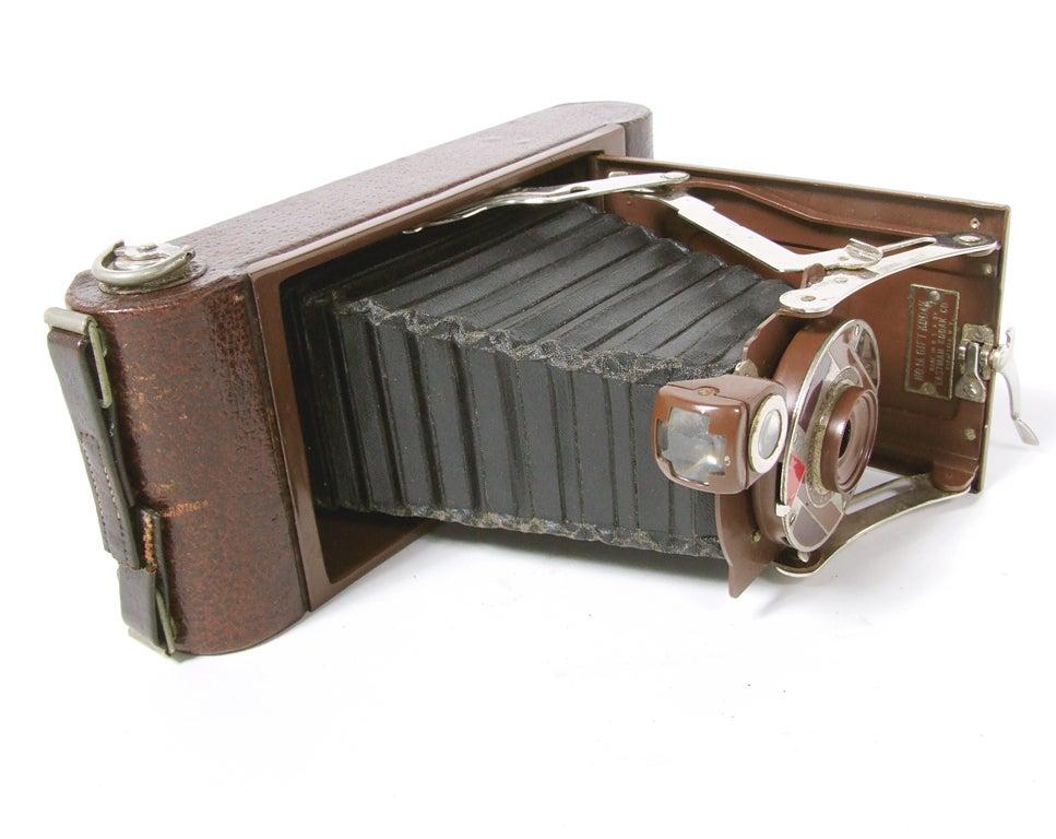 Walter Dorwin Teague Kodak 1A Gift Camera and Original Boxes Art Deco 1930s In Good Condition In Atlanta, GA
