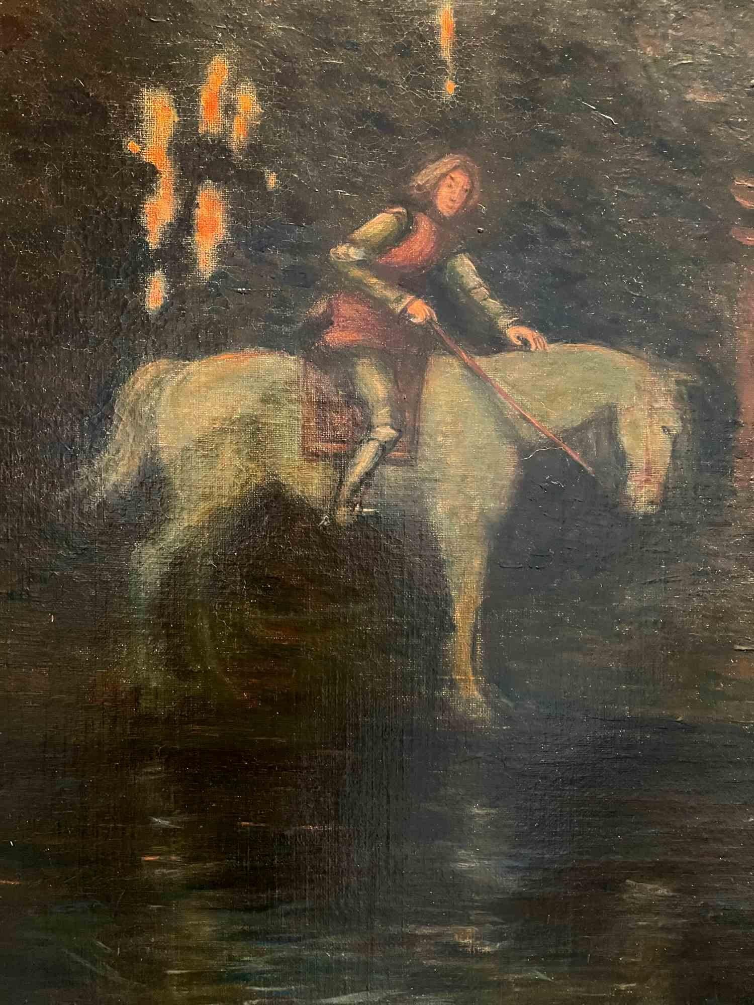 Nymph -  Paint by Walter Einbeck - 1915 For Sale 3