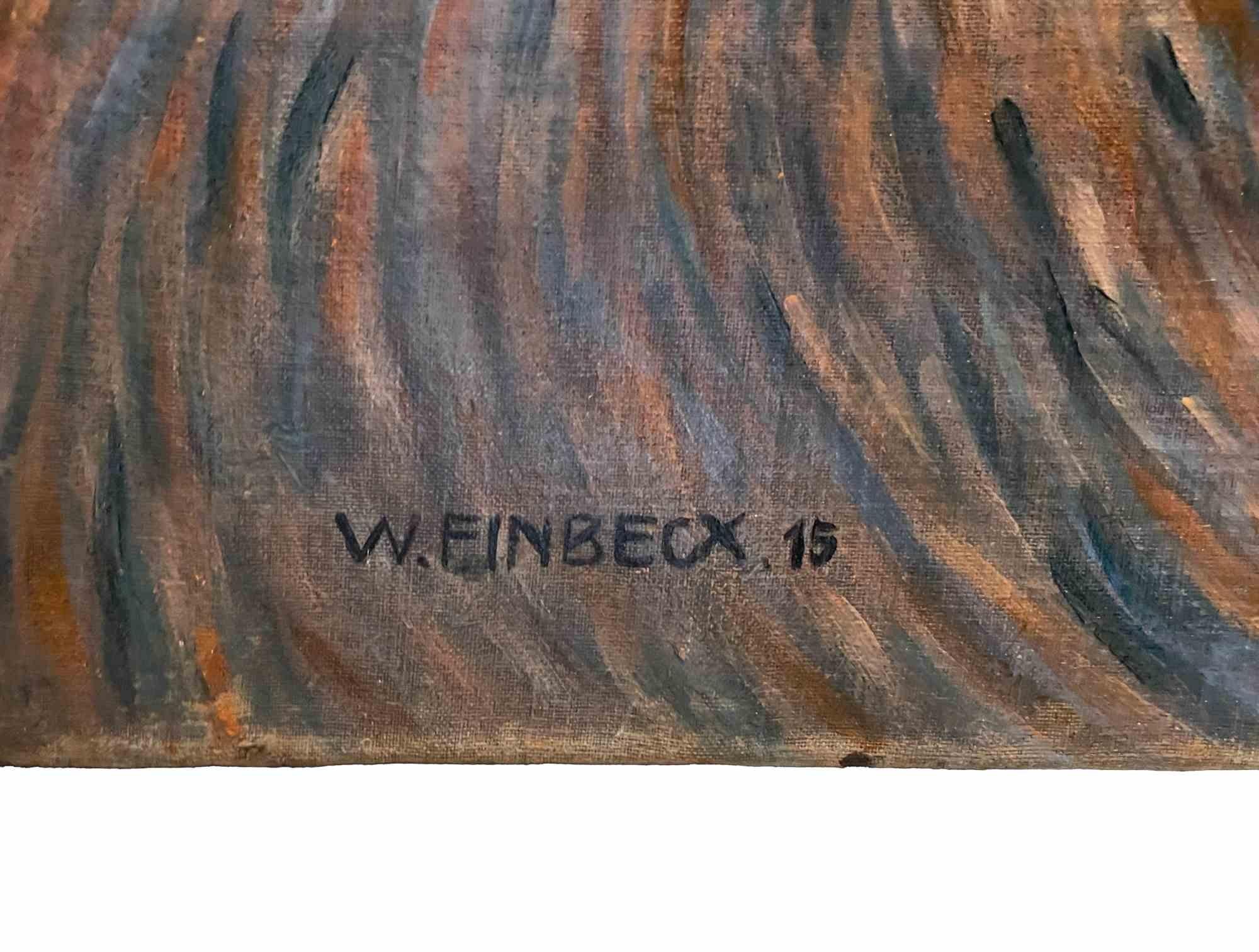 Nymph -  Paint by Walter Einbeck - 1915 For Sale 4