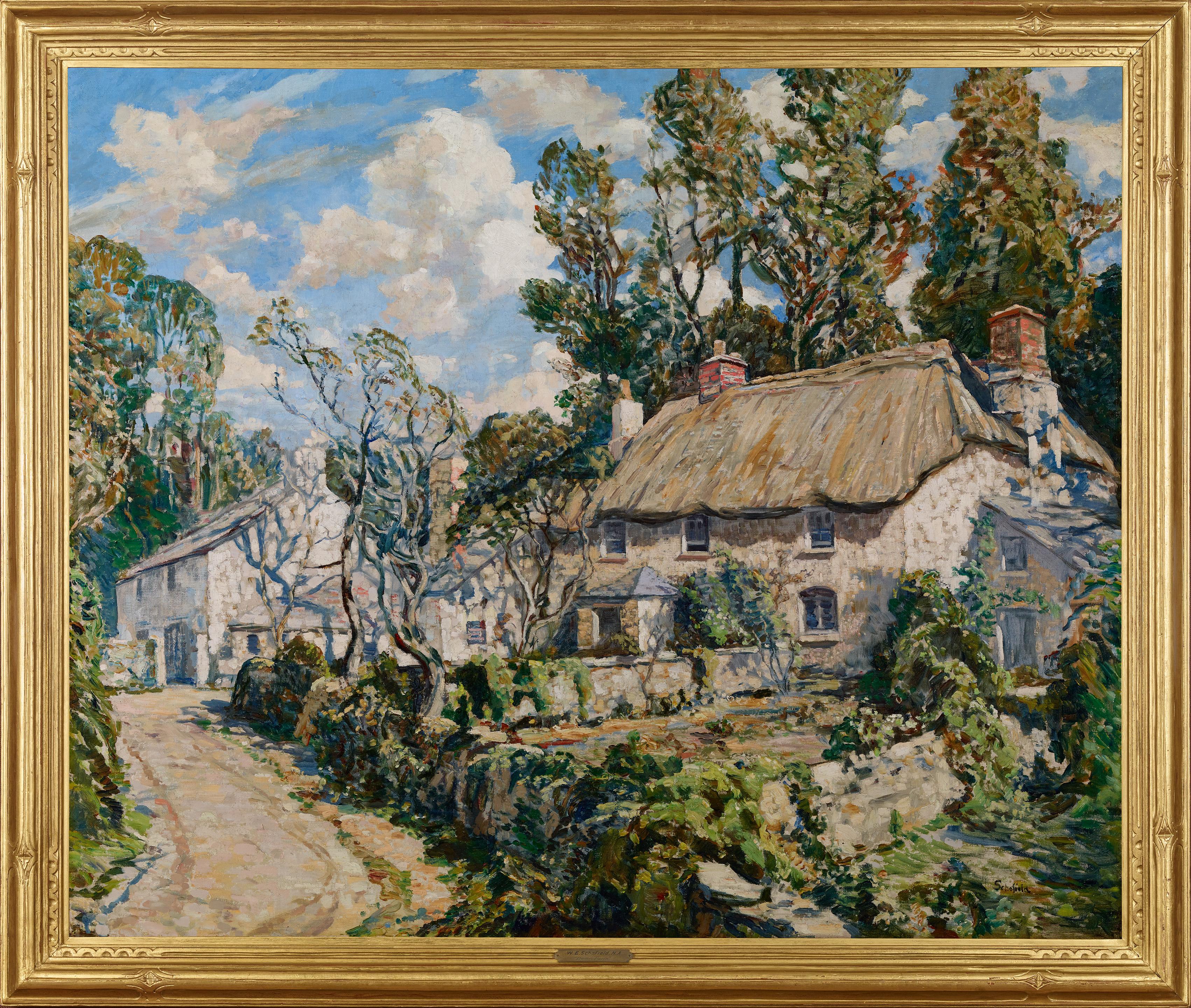 Devon Farm - Painting by Walter Elmer Schofield