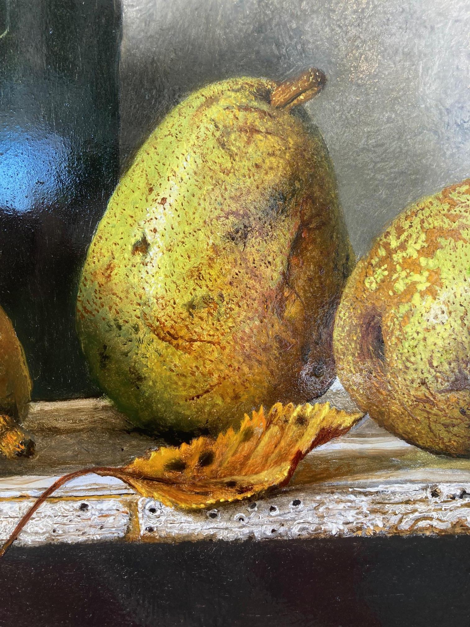 Een Gouden Oogst Golden Harvest Oil Painting on Panel Still Life 2023 In Stock For Sale 6