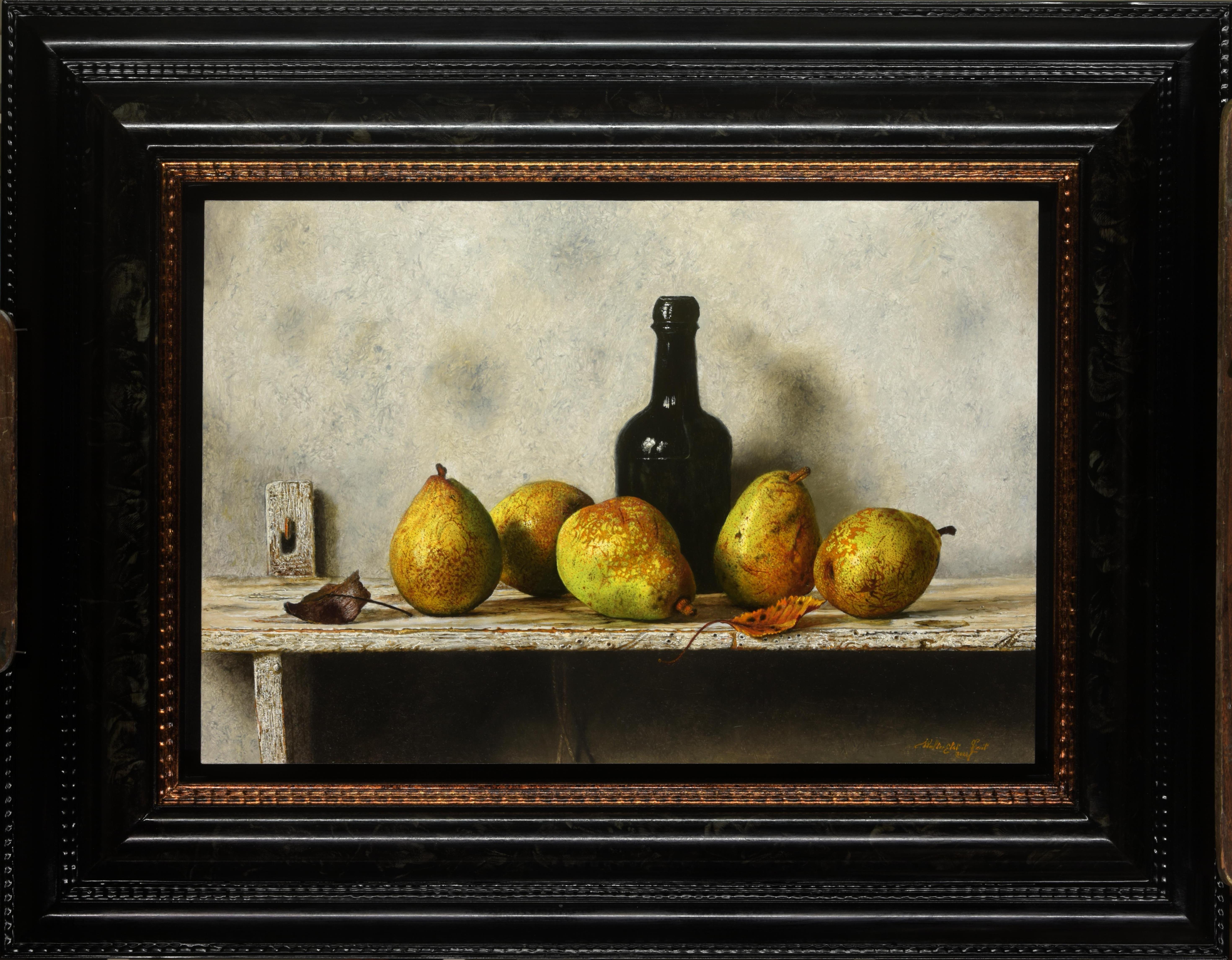 Walter Elst Still-Life Painting - Een Gouden Oogst Golden Harvest Oil Painting on Panel Still Life 2023 In Stock 