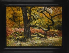 Meesterwerken der Natuur Masterpieces Landscape Oil Painting on Panel In Stock
