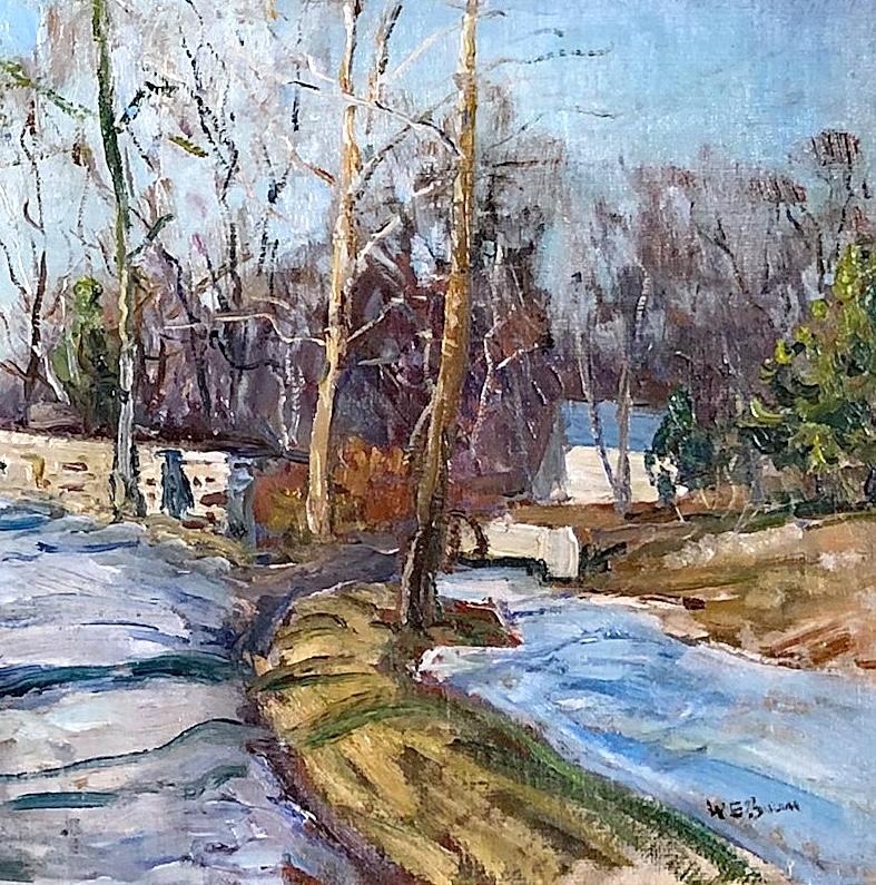 Knights Bridge - Painting by Walter Emerson Baum