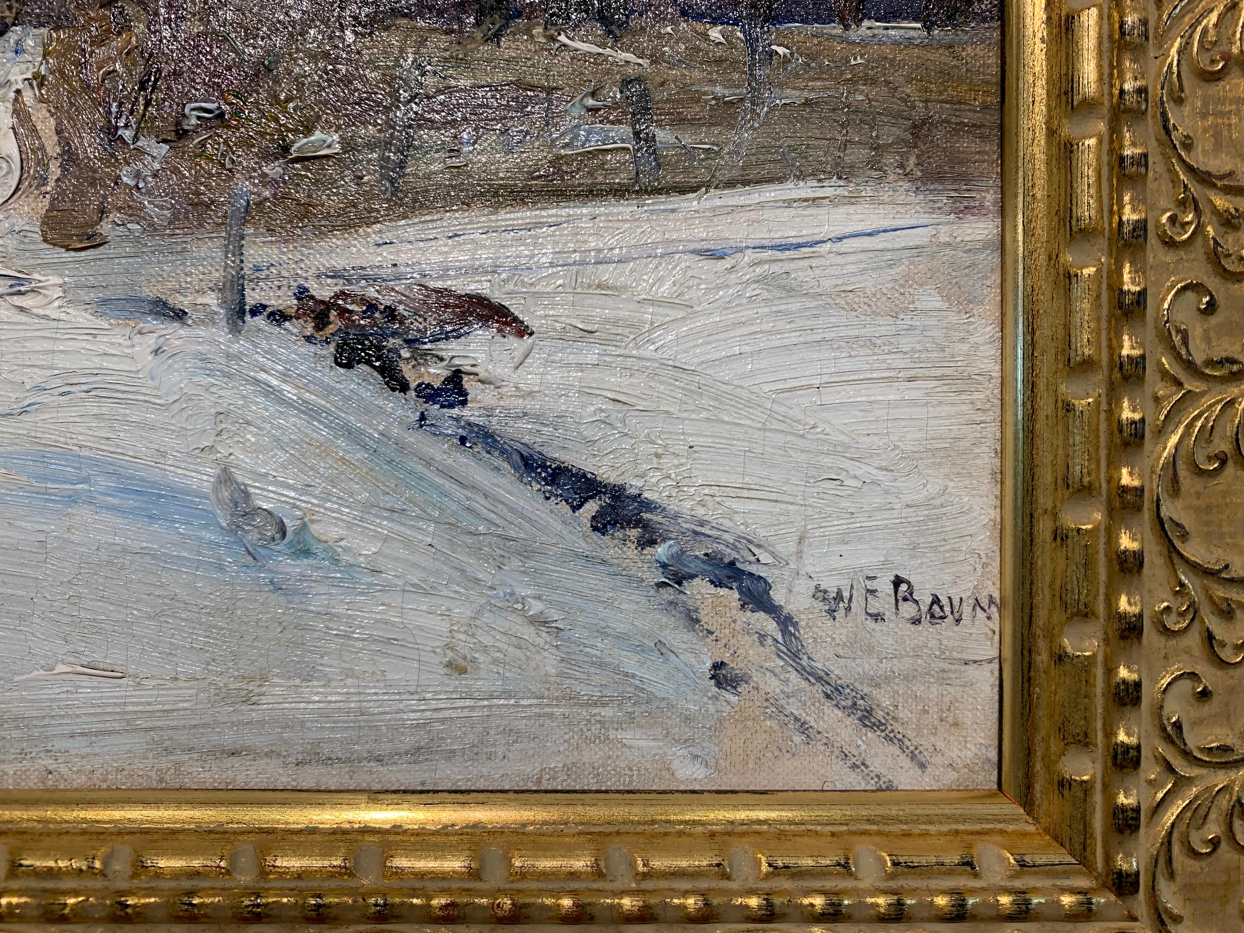impressionist snow scenes