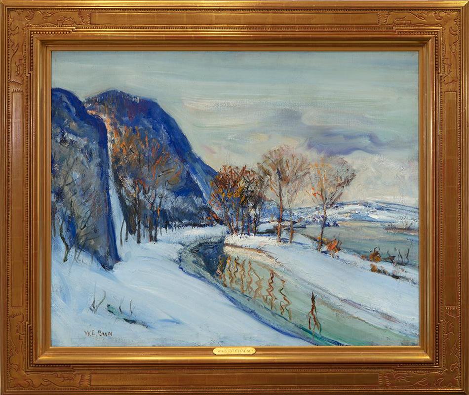 Walter Emerson Baum Landscape Painting – "Die Enge"
