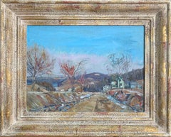 Walter Baum, Sellersville, PA, Oil on Board, Signed