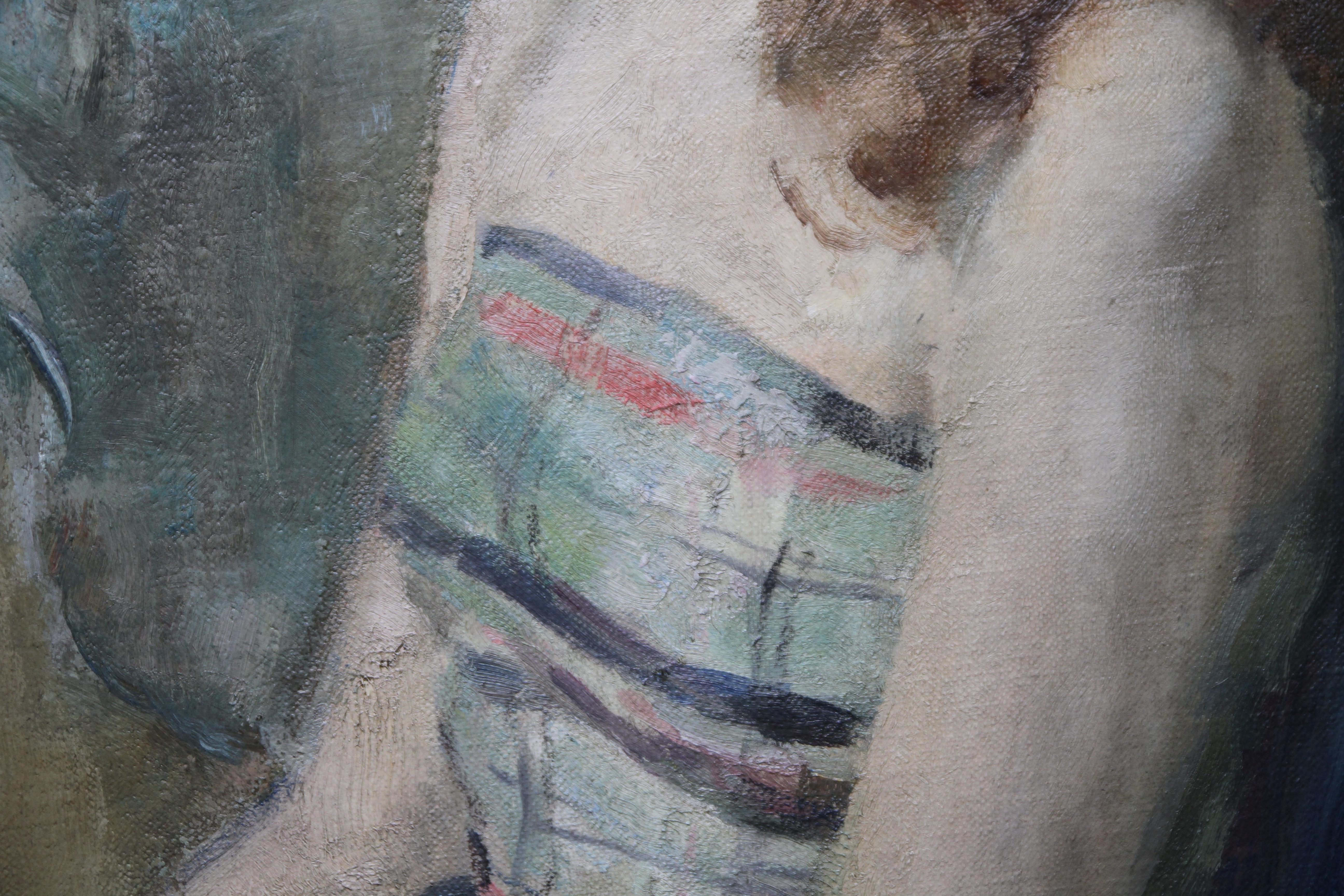 impressionist portrait woman
