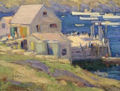 Summer Day, Monhegan Harbor