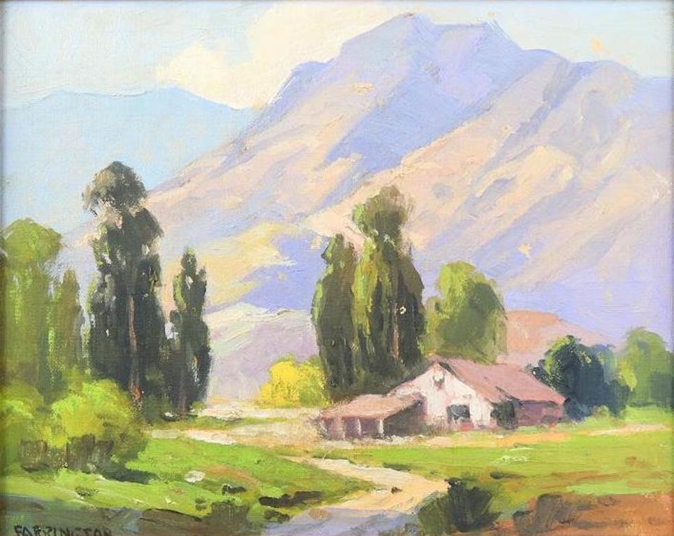 Walter Farrington Moses peintures de paysages désertiques, 