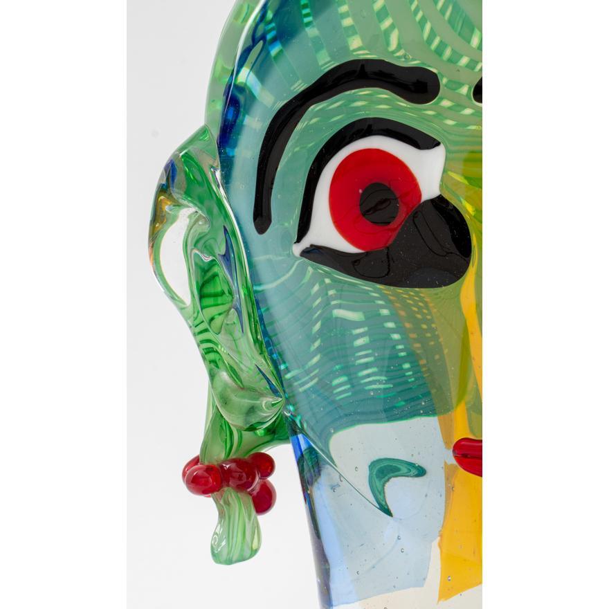  Girl Tribute To Picasso Murano Glass Sculpture For Sale 2