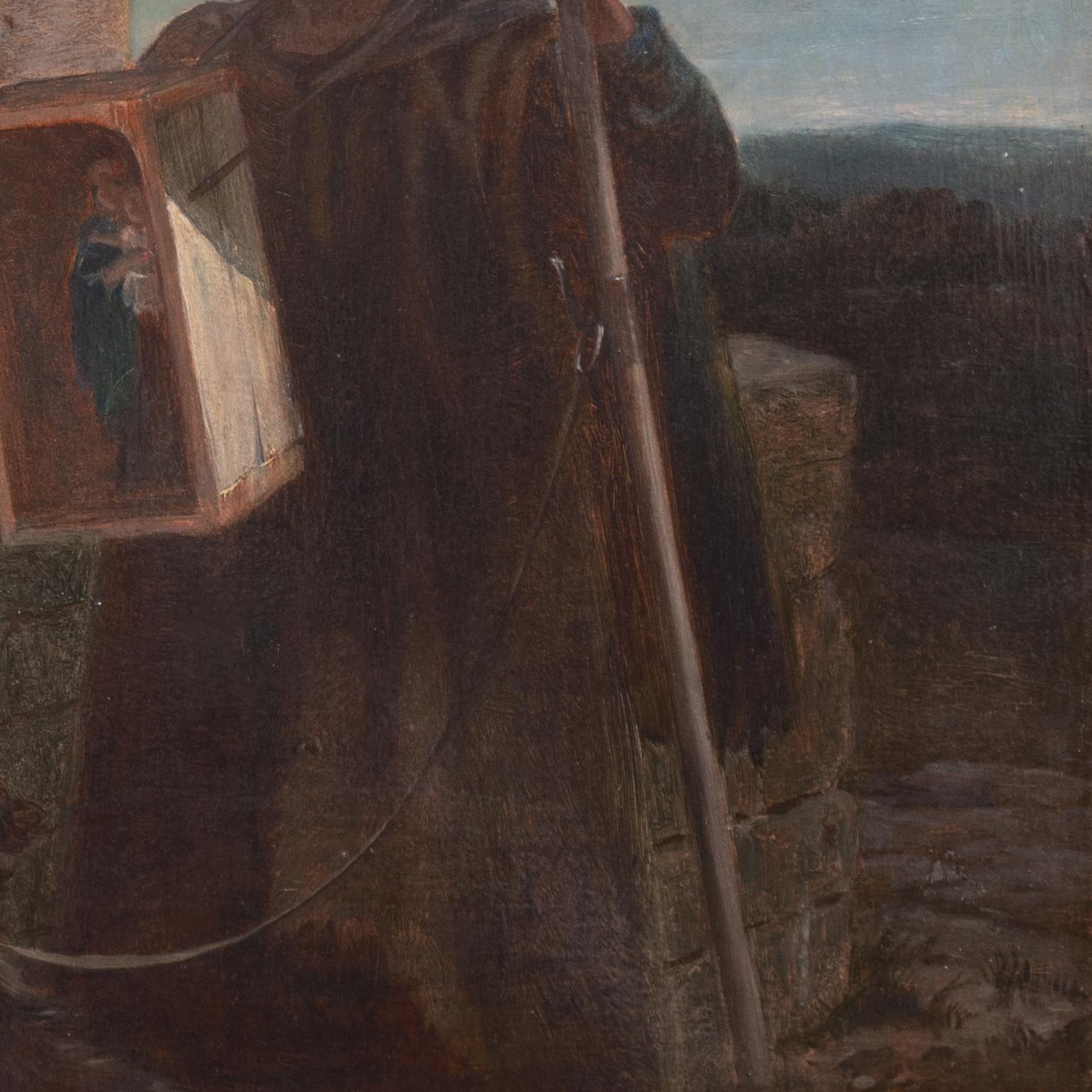 « Le Reliquaire », catholique, Londres, Royal Academy, RWS, Philadelphia Centennial en vente 6