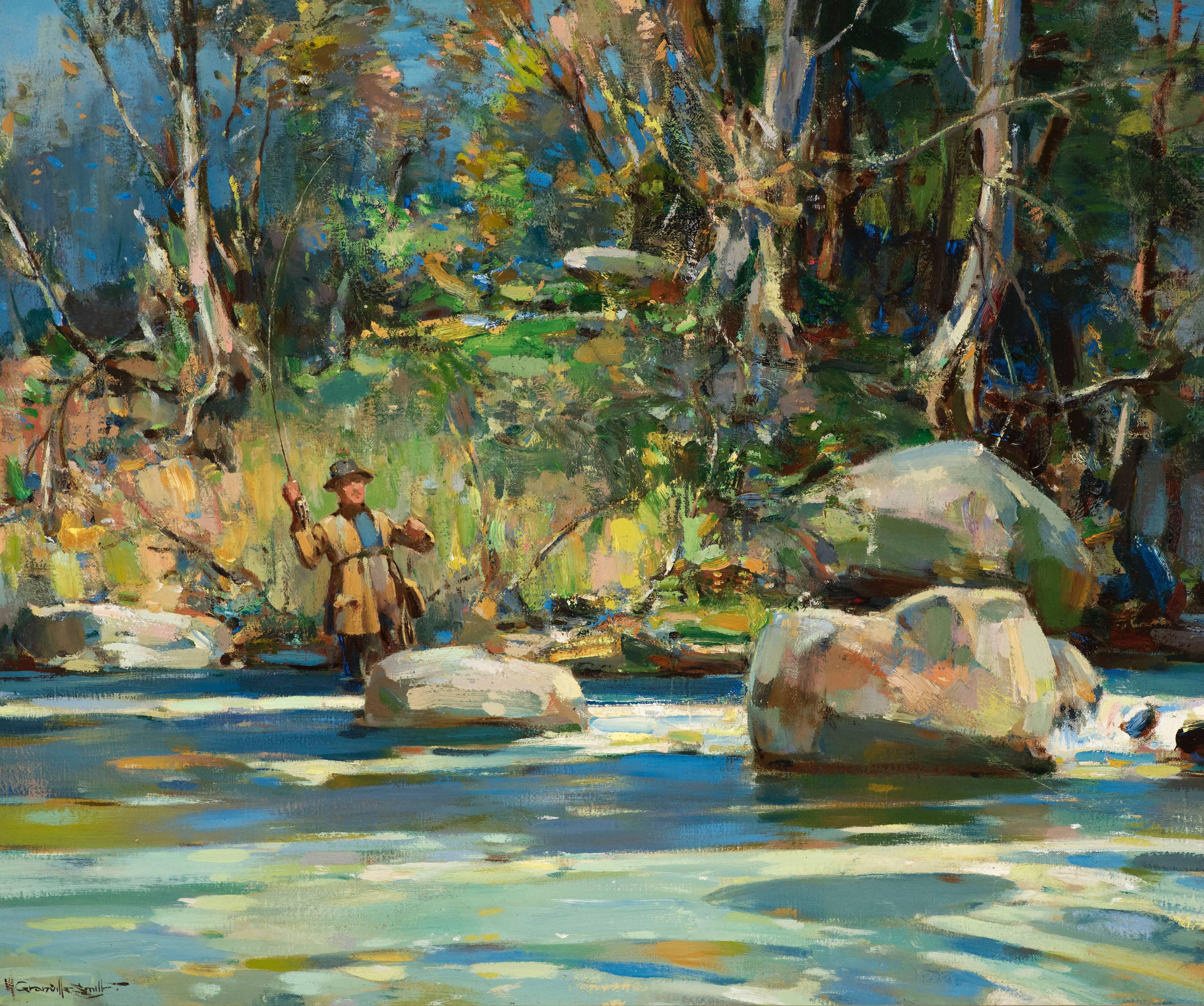 The Pool - Painting by Walter Granville-Smith