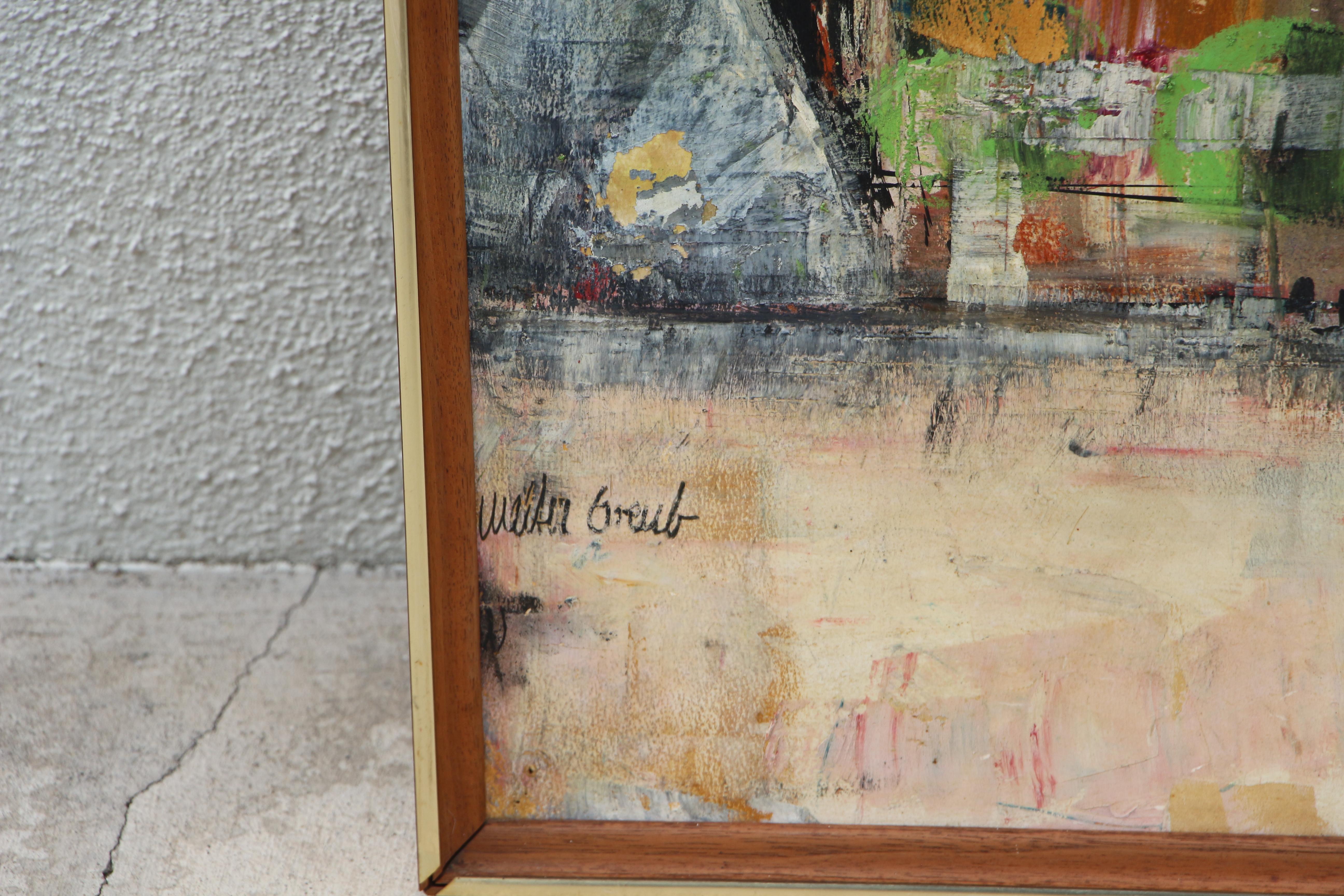 Walter Greub Abstract  In Good Condition In Palm Springs, CA
