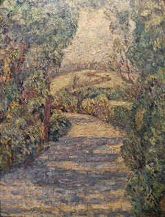 "Country Path" Walter Griffin, American Landscape, Double-sided Landscape