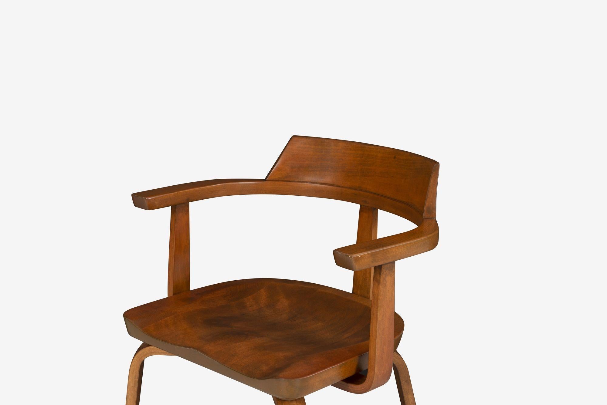 Ensemble de huit fauteuils Walter Gropius pour Thonet, 1951 en vente 2