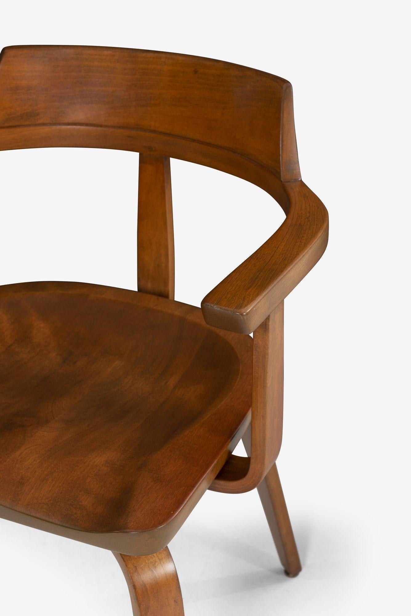 Ensemble de huit fauteuils Walter Gropius pour Thonet, 1951 en vente 3