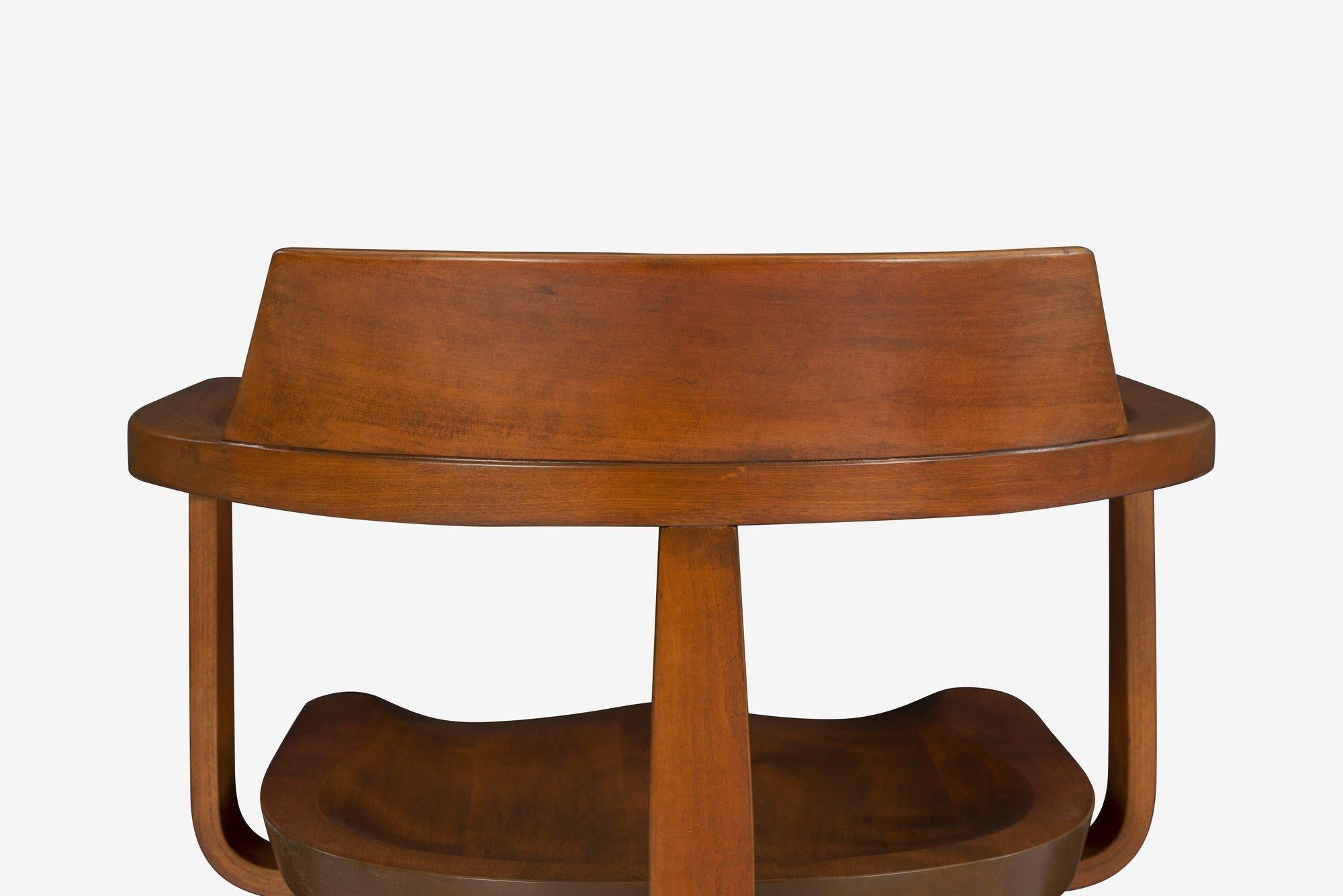 Bauhaus Ensemble de huit fauteuils Walter Gropius pour Thonet, 1951 en vente