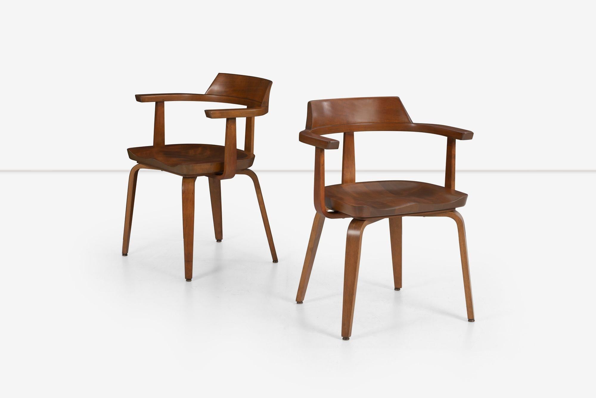 Ensemble de huit fauteuils Walter Gropius pour Thonet, 1951 Bon état - En vente à Chicago, IL