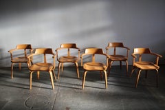 Walter Gropius "Model W199" Dining Armchairs for Thonet, Set of 6