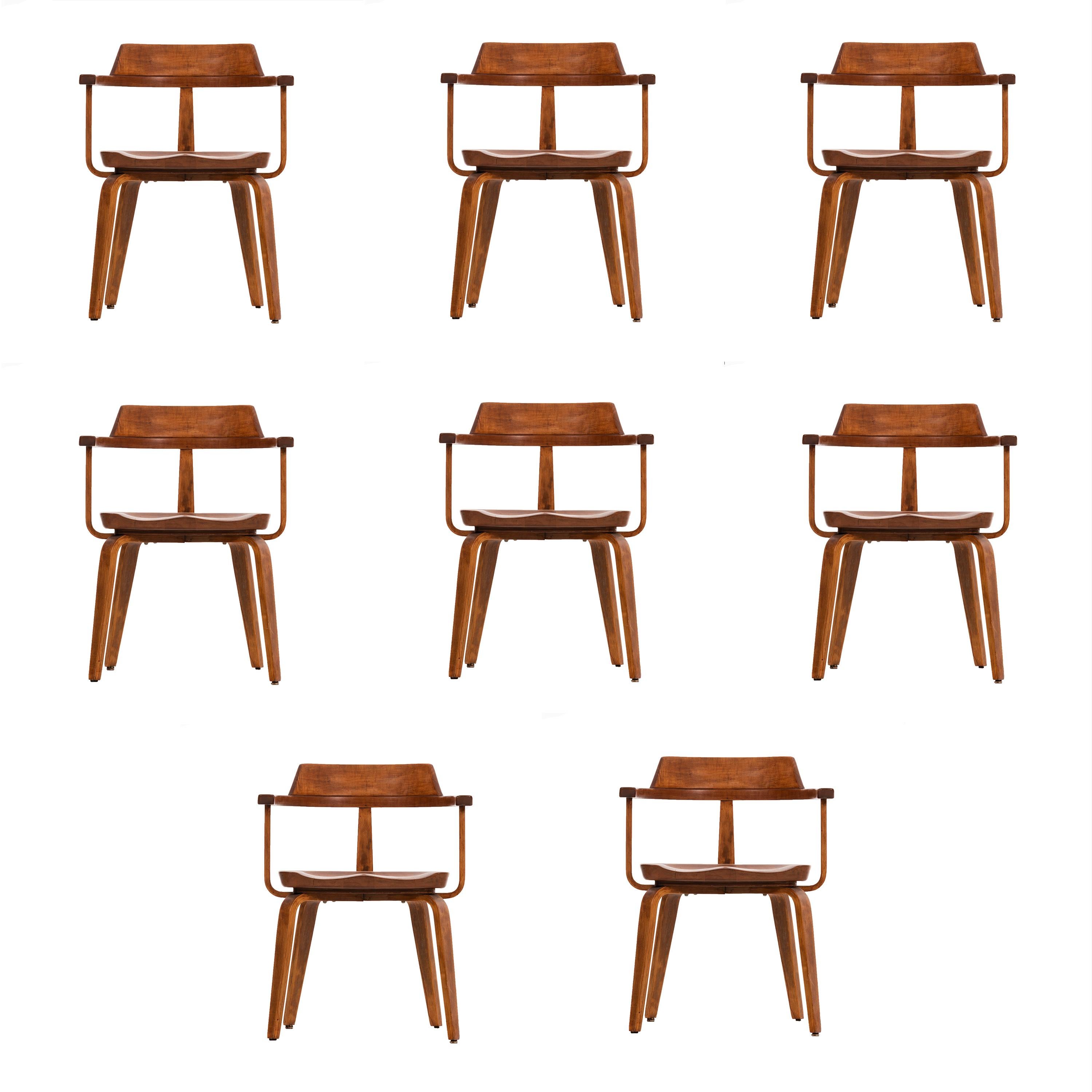 Walter Gropius Set of Ten-Armchairs