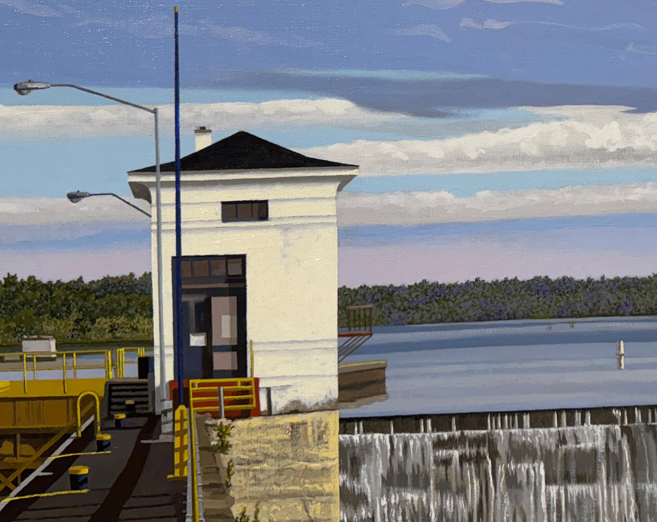 Peinture à l'huile originale de Walter Hatke.

Walter Hatke (né en 1948 à Topeka, KS) est un peintre réaliste connu pour ses représentations d'intérieurs et d'extérieurs de bâtiments américains. Il a obtenu son BA à l'université DePauw dans